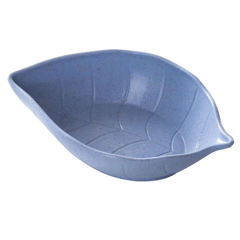 4 Pieces Of Wheat Leaf-shaped Dishes, Dipping Plate, Seasoning Plate