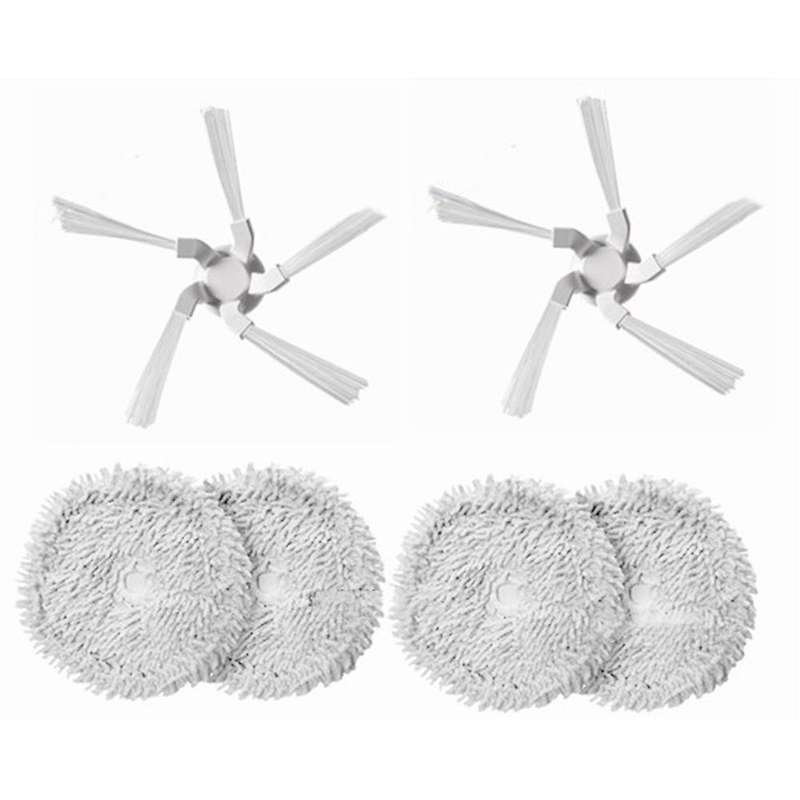 For Xiaomi Dreame W10 Vacuum Cleaner, Side Brush, Mop Cloth Parts