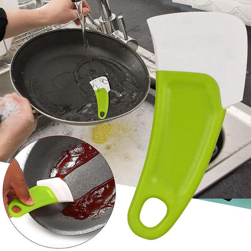 Household Cleaning Spatula Grease Heat-resistant Cleaning Green
