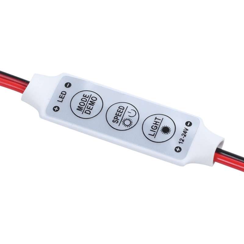 Led Dimmer 12a 12v-24v Fr Led Strips Streifen Einfarbig Controller