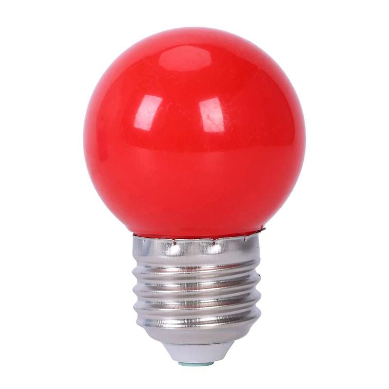 E27 3w 6 Smd Led Energy Saving Globe Bulb Light Lamp, Red