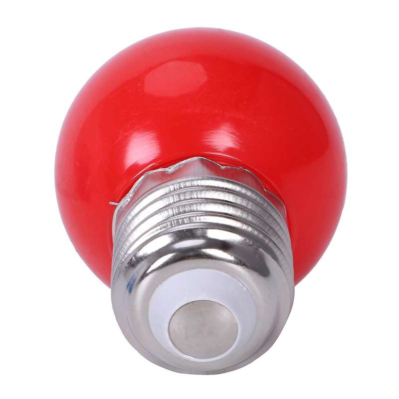 E27 3w 6 Smd Led Energy Saving Globe Bulb Light Lamp, Red
