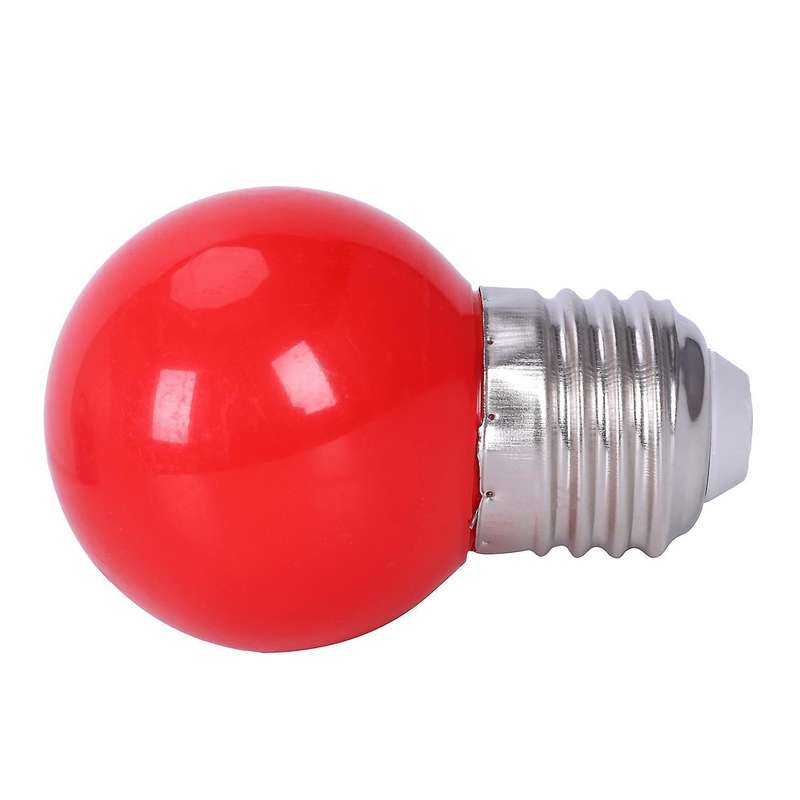 E27 3w 6 Smd Led Energy Saving Globe Bulb Light Lamp, Red