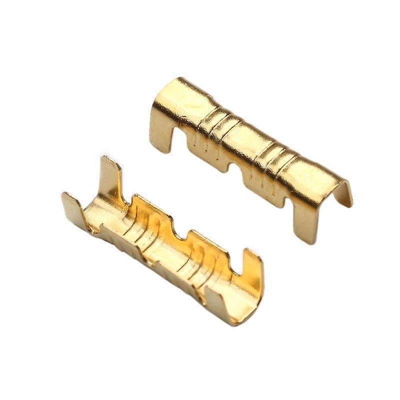 100pcs/set Button Quick Connect Terminal Wiring 0.5 To1.5 Square