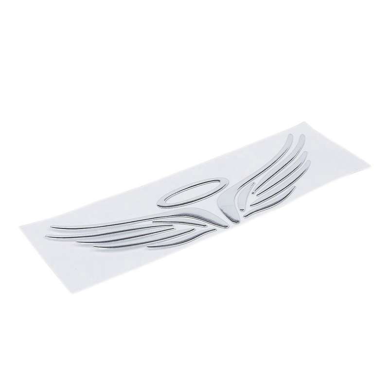 Car Emblem Decal Decoration Color Silver