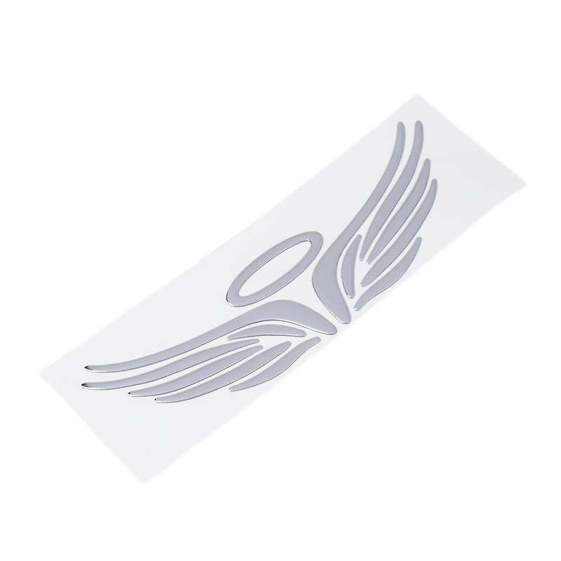 Car Emblem Decal Decoration Color Silver
