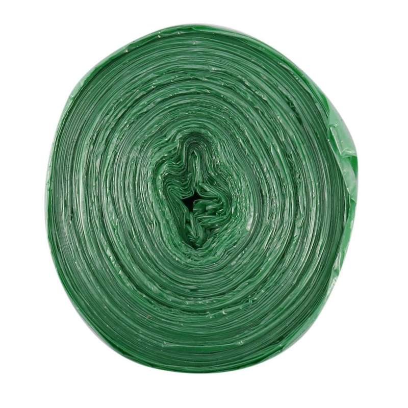 2 Rolls 50 X 46 Cm Garbage Bags Single Color Thick Plastic Bag Green