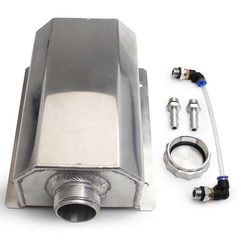 2l Universal Square Radiating Coolant Tank Aluminum Alloy Container