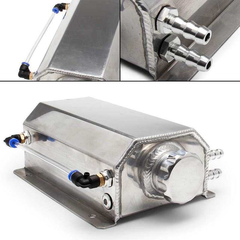 2l Universal Square Radiating Coolant Tank Aluminum Alloy Container