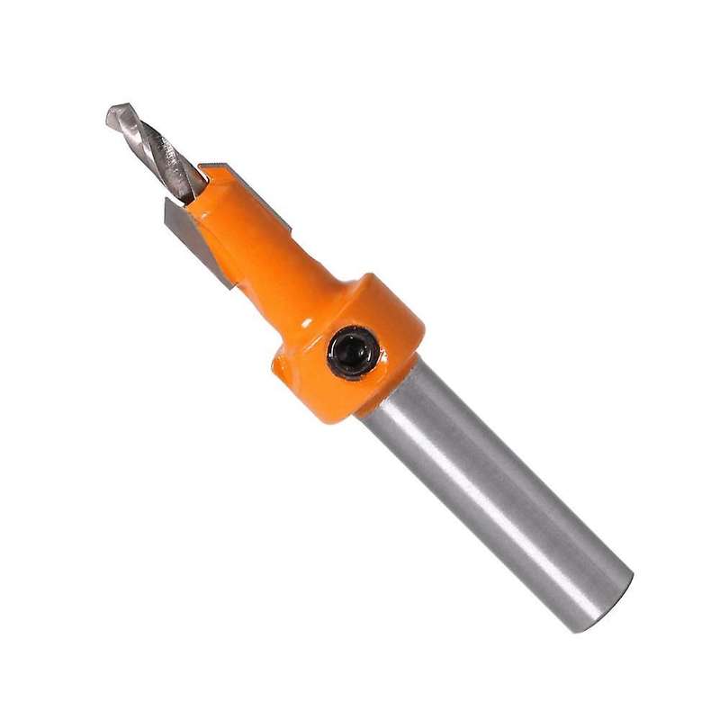 3 Pcs Countersink Drill Bit Set with Hex Key for Wood Screw Cutter