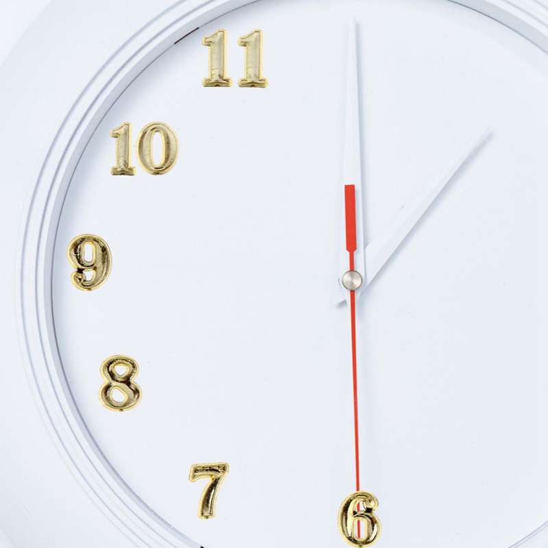 6pcs Diy Clock Numerals Kit Arabic Number and Roman Number 3 Colors