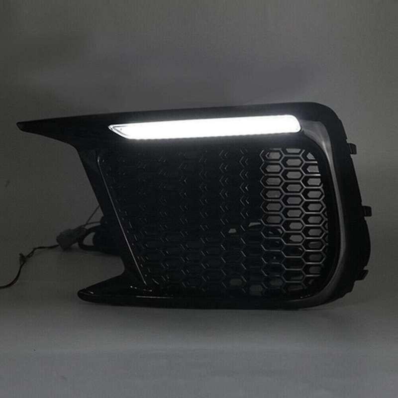 White Led Drl Daytime Running Light + Fog Lamp for Subaru Wrx Sti