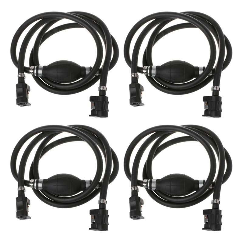 Fuel Line Hose Outboard Boat Engine Petrol Tank Connectors Kit