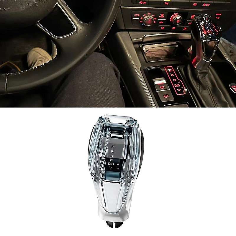 Gear Shift Knob Handles Lever Stick Head for Cc Magotan, Red Light