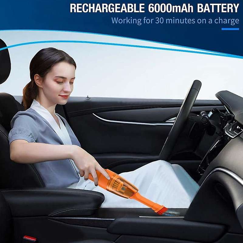 Opolar Cordless Air Duster & Vacuum 2-in-1, for Computer A