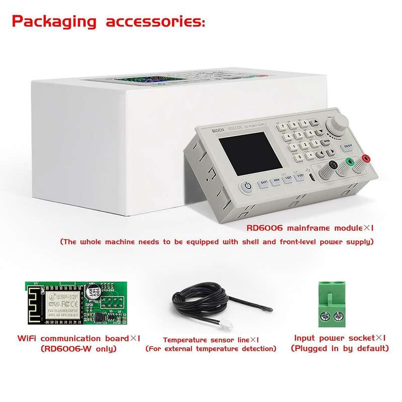 Rd Riden Rd6006 Cnc Switch Dc Power Supply Adapter Step-down Module