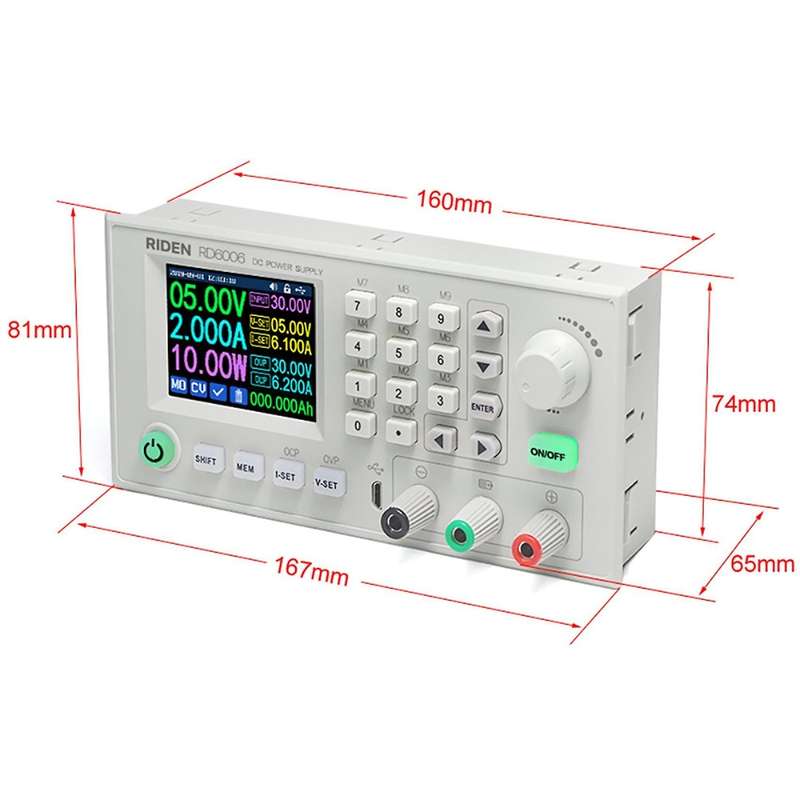 Rd Riden Rd6006 Cnc Switch Dc Power Supply Adapter Step-down Module