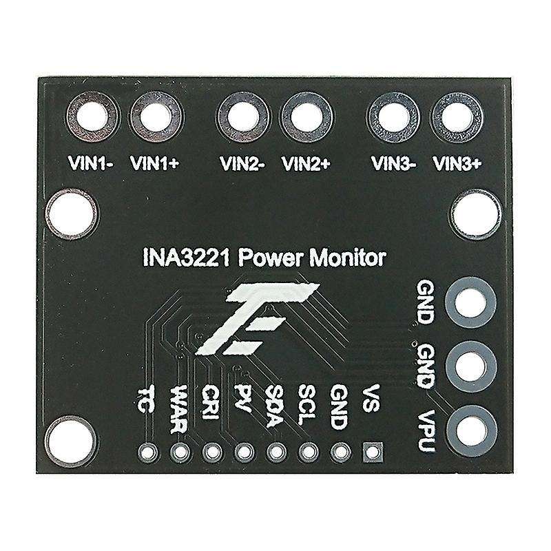 I2c Smbus Ina3221 Triple-channel Shunt Current Sensor Board Module