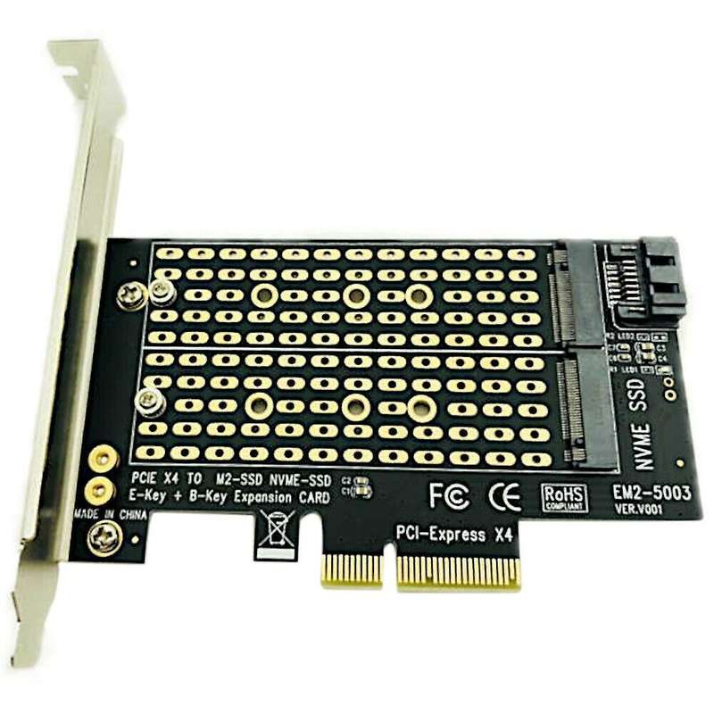 Pcie to M2/m.2 Adapter M.2 Ngff to Desktop Pcie X4 Adapter Card