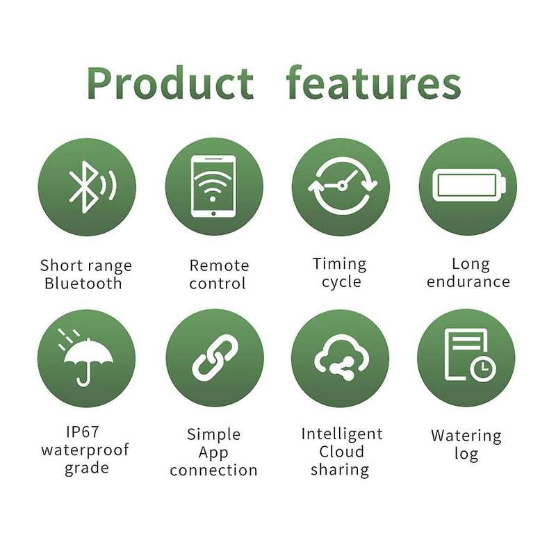 Irrigation Bluetooth Wifi Watering Controller, Timer+gateway