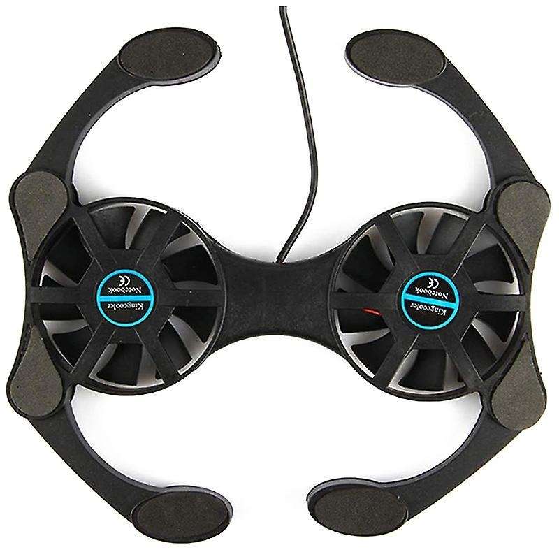 Laptop Cooling Base, Easy to Carry,with 2 Silent Fans and Usb Port