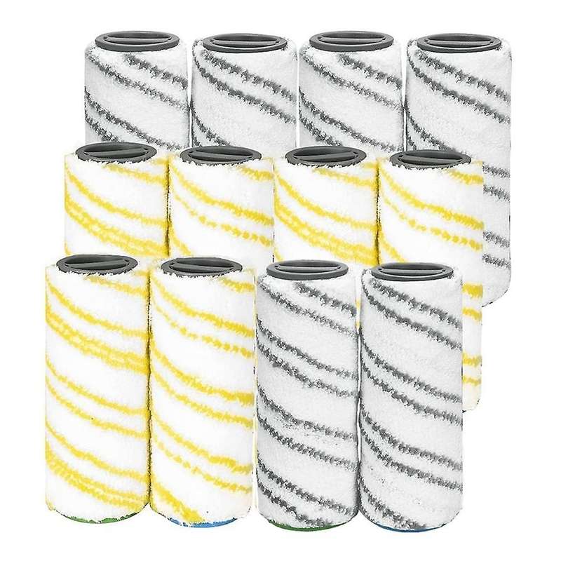 12 Piece Set Of Rollers for Karcher Fc7 Fc5 Electric Floor Cleaner