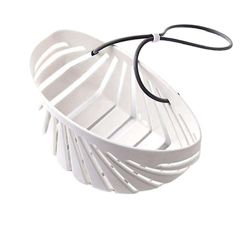 Kitchen Dish Cloth Sponge Storage Bag Sink Holder Bath Tool with Rope