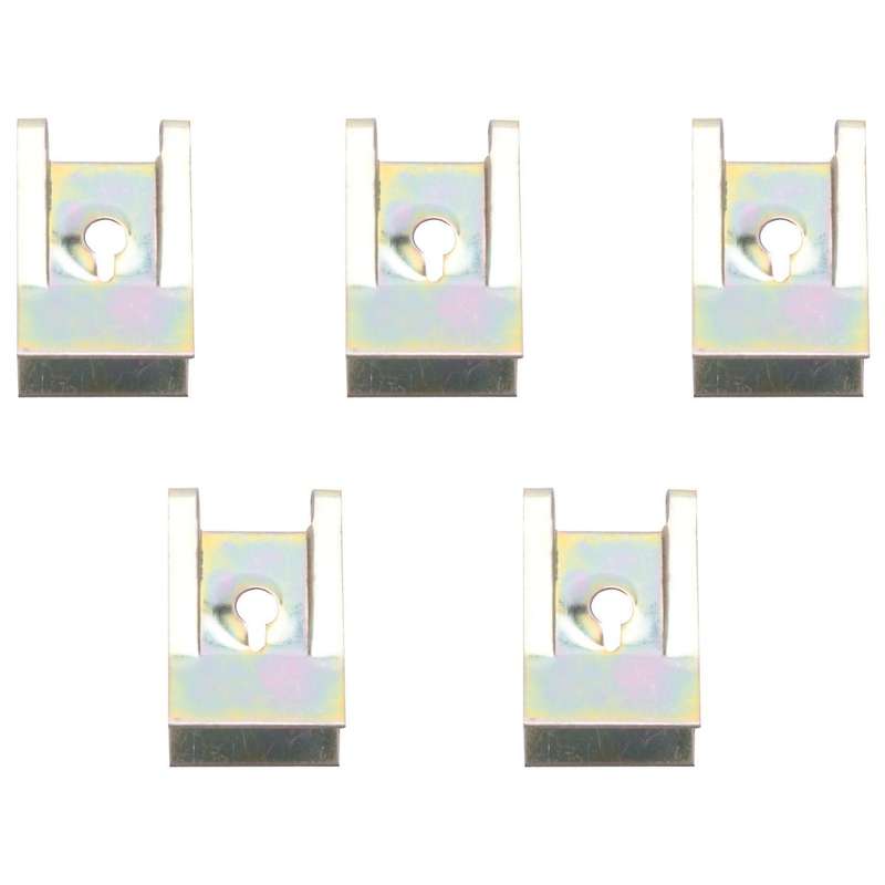 50pcs Tone Spring Metal Car Door Panel Spire Screw U-type Clips