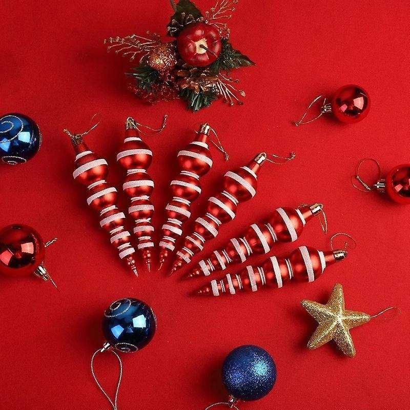 Xmas Tree Gourd Ball Hanging Pendant Christmas Decoration