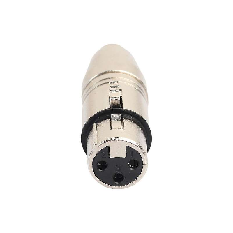 2pcs Xlr to Rca Adapter, Rca Female to Xlr Female Adapter Jack Plug