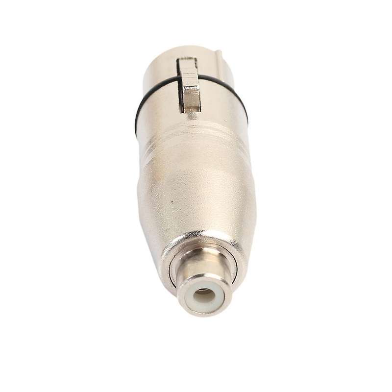 2pcs Xlr to Rca Adapter, Rca Female to Xlr Female Adapter Jack Plug