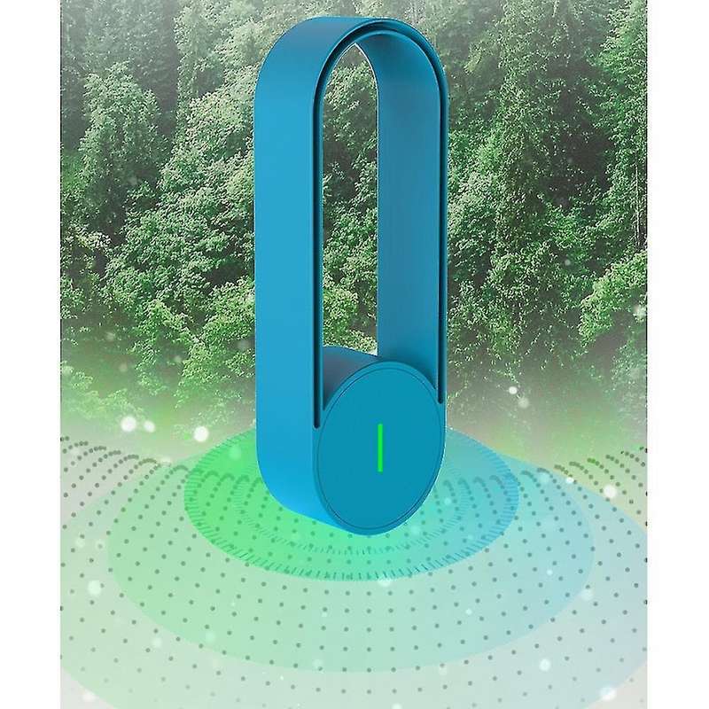 20 Million Negative Ion Usb Air Purifier for Area 31-40,blue