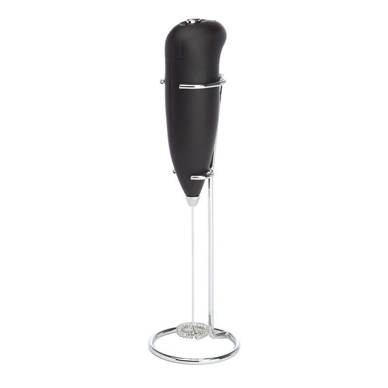 Milk Frother with Stand Handheld for Coffee Frappe Bulletproof Matcha