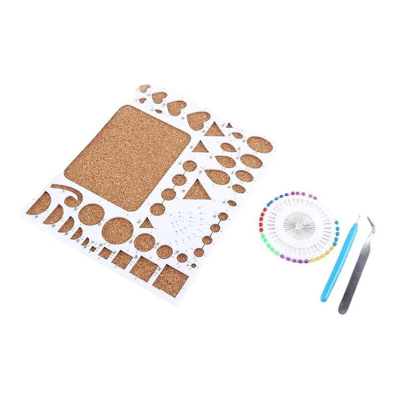 4 Pieces Of Universal Diy Paper Craft Quilling Set(white)