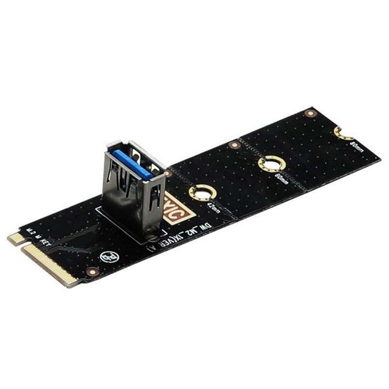 M.2 Ngff to Usb 3.0 Pcie Card M2 Slot Extender Adapter for Btc Mining
