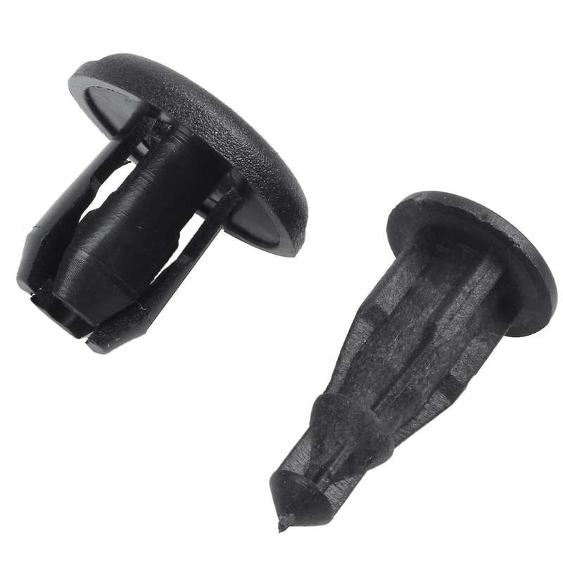 20 Pcs Car White Rivet Door Trim Clips Fastener