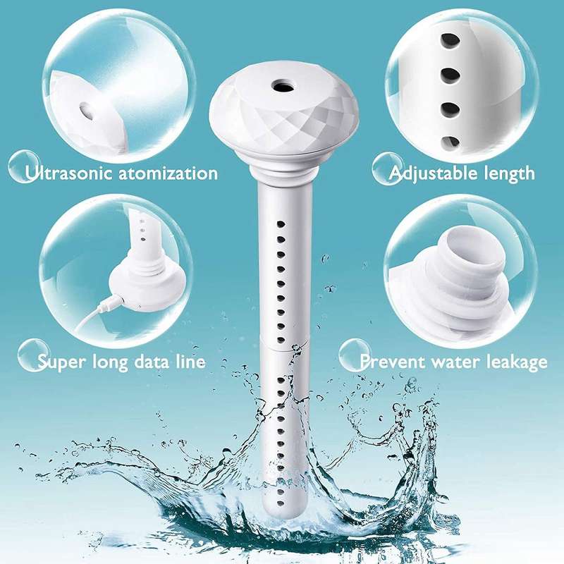 Cool Mist Humidifier Usb without Water Bottle for Hotel Car Home