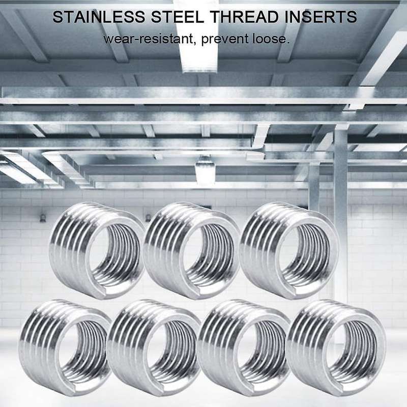 100pcs Wire Insert Thread, M4 Heli Coil Thread Repair Stainless Steel