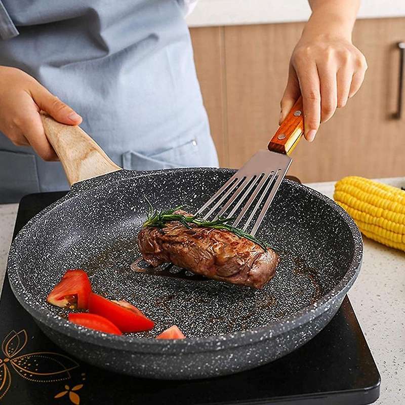 Stainless Steel Fish Spatula Turner,metal Spatula for Flipping Frying