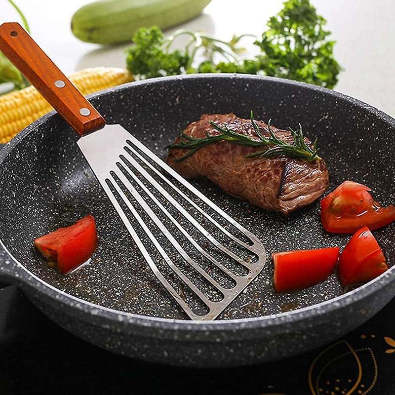 Stainless Steel Fish Spatula Turner,metal Spatula for Flipping Frying