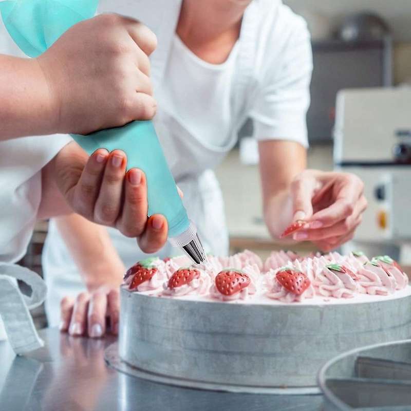 12pc Cake Decorating Supplies Piping Bag and Tips Diy Decorating