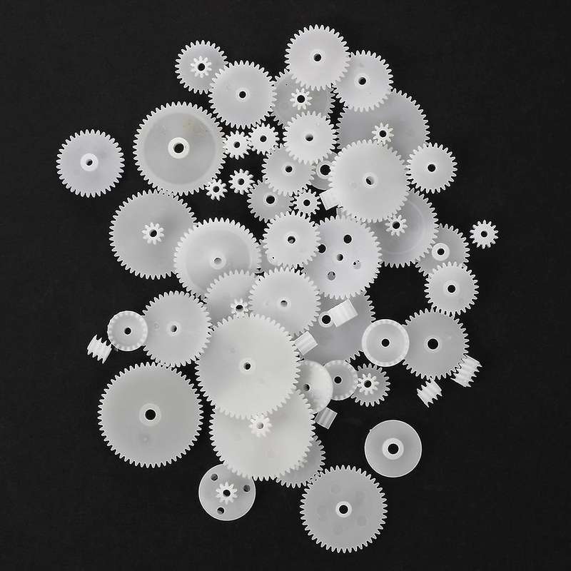 49 Style Diy Plastic Drive Toy Gears Set for Rc Car Motor