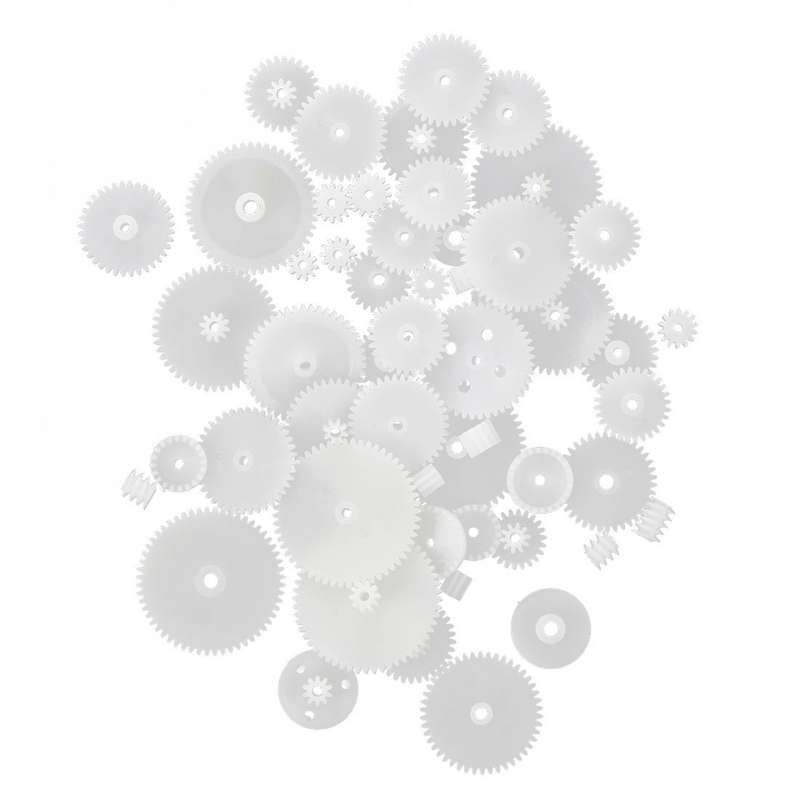 49 Style Diy Plastic Drive Toy Gears Set for Rc Car Motor