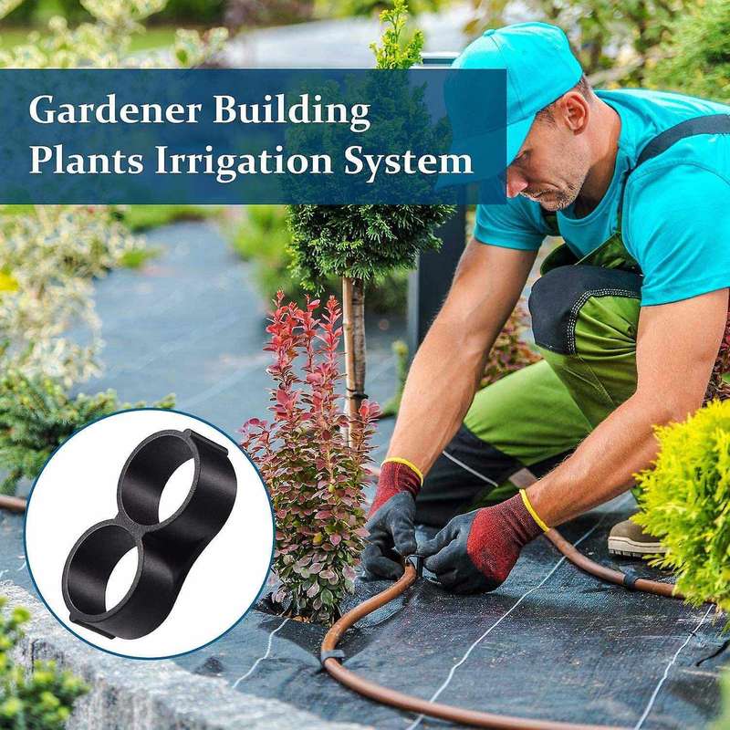30 Pcs 1/2 Inch Drip Tubing End Closure Drip Irrigation Hose End Plug
