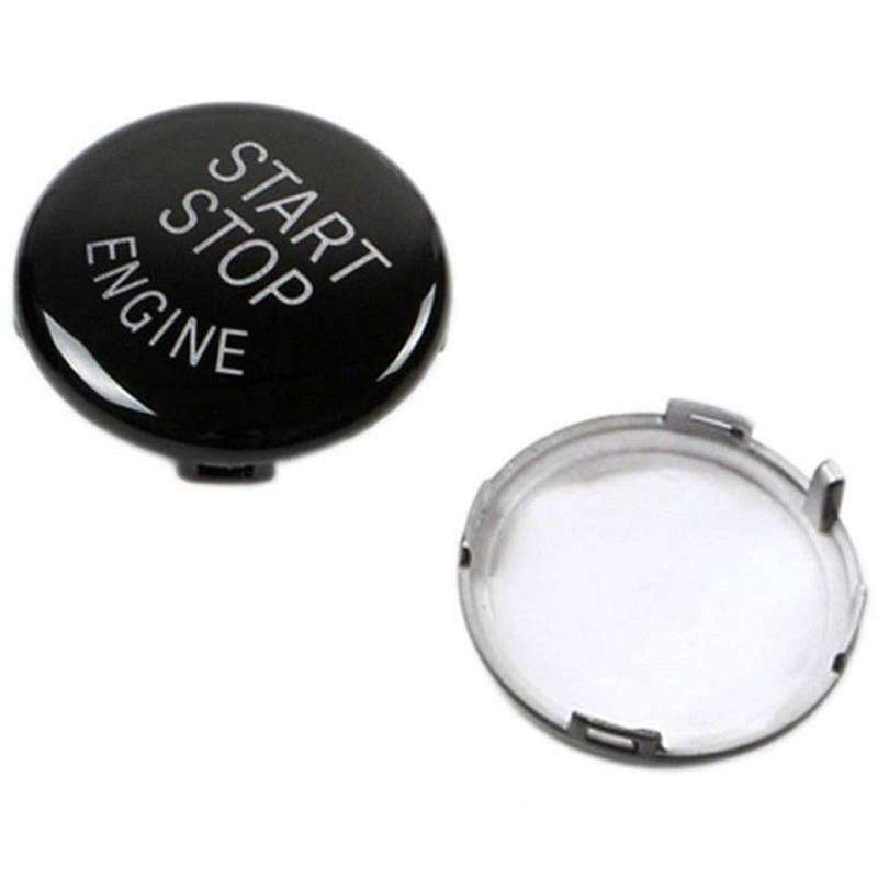 Start Stop Engine Button Push Ignition Switch Cover for Bmw (red)