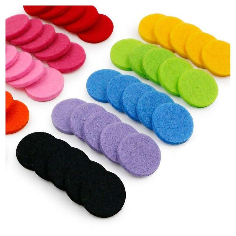 30mm Refill Pads(60pcs) for Essential Oil Diffuser Necklace Pendant