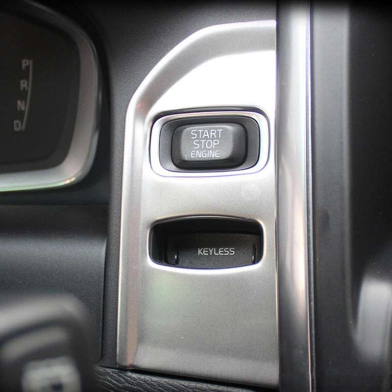 Car Styling Ignition Device Key Hole Frame Keyhole Decorative Cover