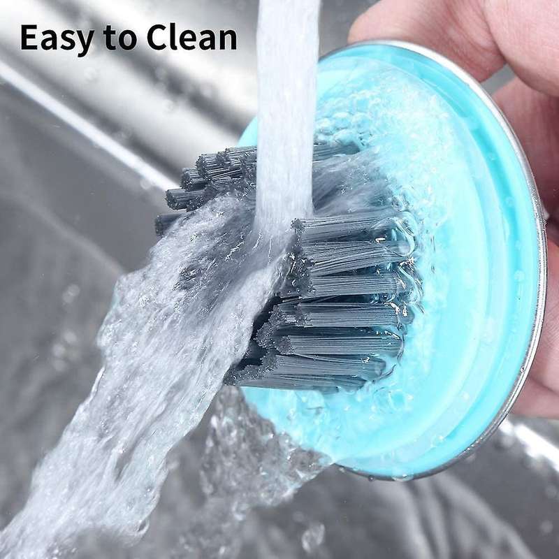 Kitchen Sink Stopper with Brush, Diameter 3.46in for Garbage Disposal