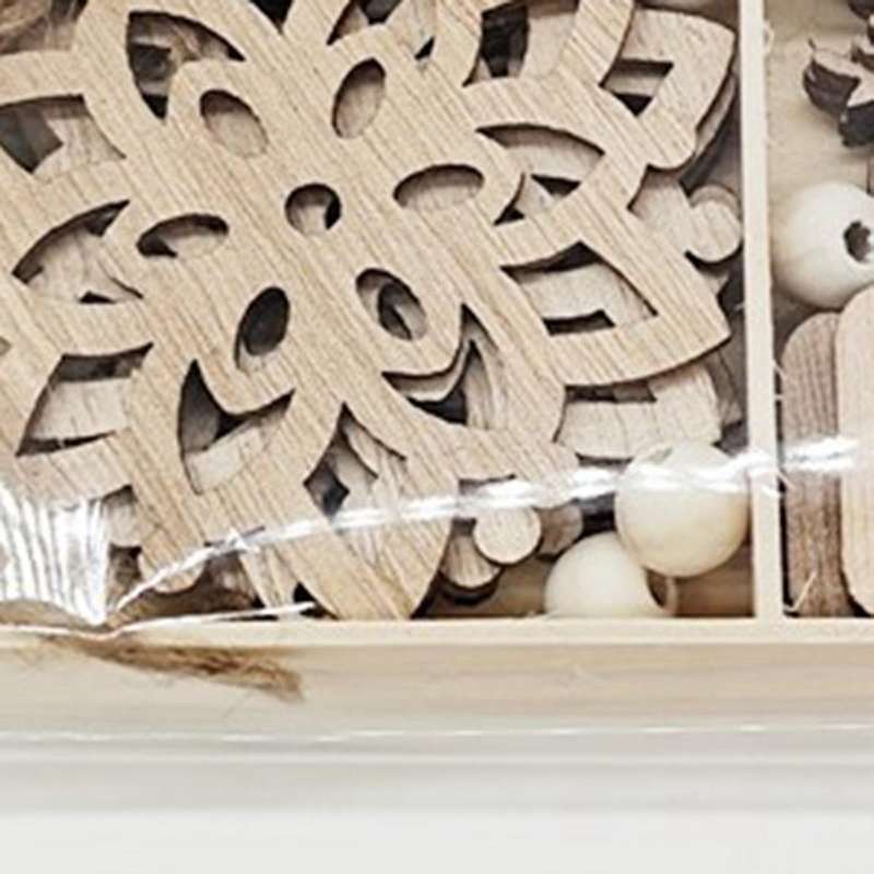 Christmas Wooden Box Set Creative Home Decoration Crafts Diy 3