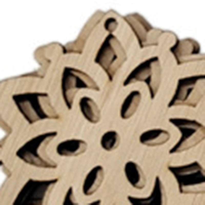 Christmas Wooden Box Set Creative Home Decoration Crafts Diy 3